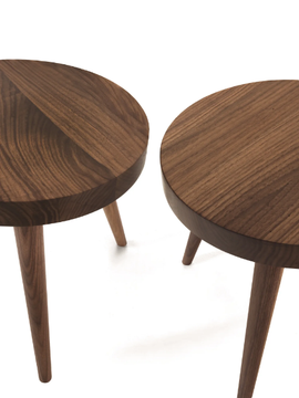 SUSY - Round solid wood coffee table by Riva 1920 - view 3